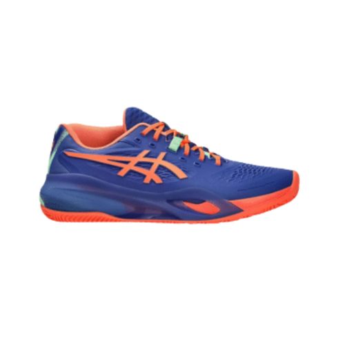 CHAUSSURE DE PADEL HOMME ASICS GEL RESOLUTION X PADEL BLEU / ORANGE