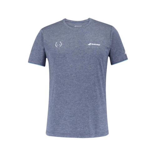 T-SHIRT BABOLAT CREW NECK TEE LEBRON GRIS/BLEU