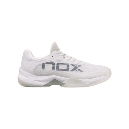 CHAUSSURES DE PADEL HOMME NOX AT10 LUX BLANC/GRIS