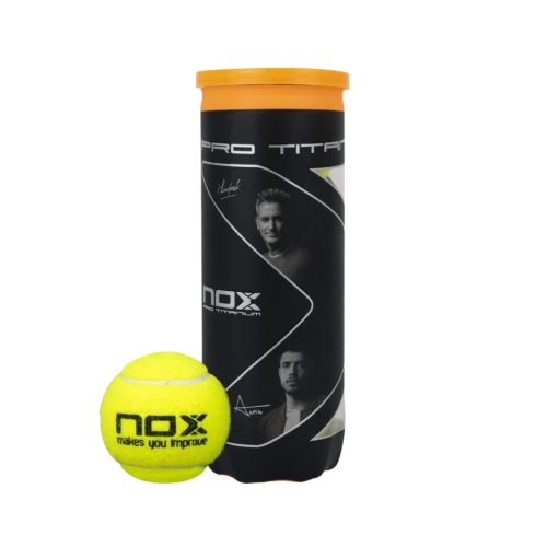 BALLES DE PADEL NOX PRO TITANIUM X3