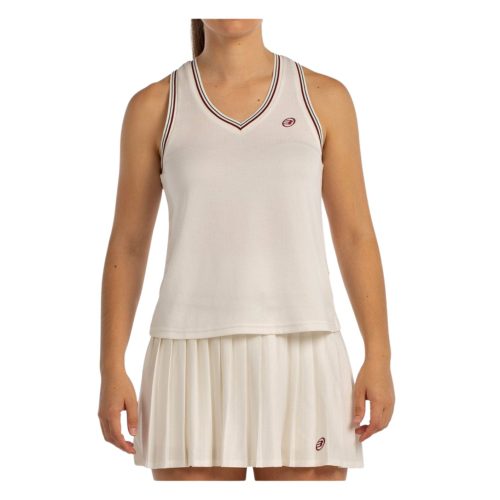 DEBARDEUR FEMME BULLPADEL AZA BLANC CASSE