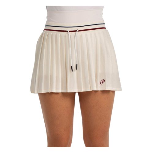 JUPE FEMME BULLPADEL ATRIA BLANC CASSE