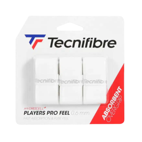 SURGRIPS TECNIFIBRE PLAYERS PRO FEEL BLANC X3