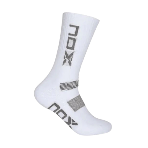 CHAUSSETTE DE PADEL NOX PRO SERIES BLANC-GRIS