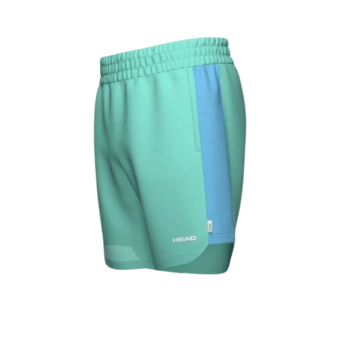 SHORT HOMME HEAD POWER TURQUOISE / AIRFORCE BLEU