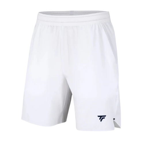 SHORT HOMME TECNIFIBRE TEAM STRETCH BLANC