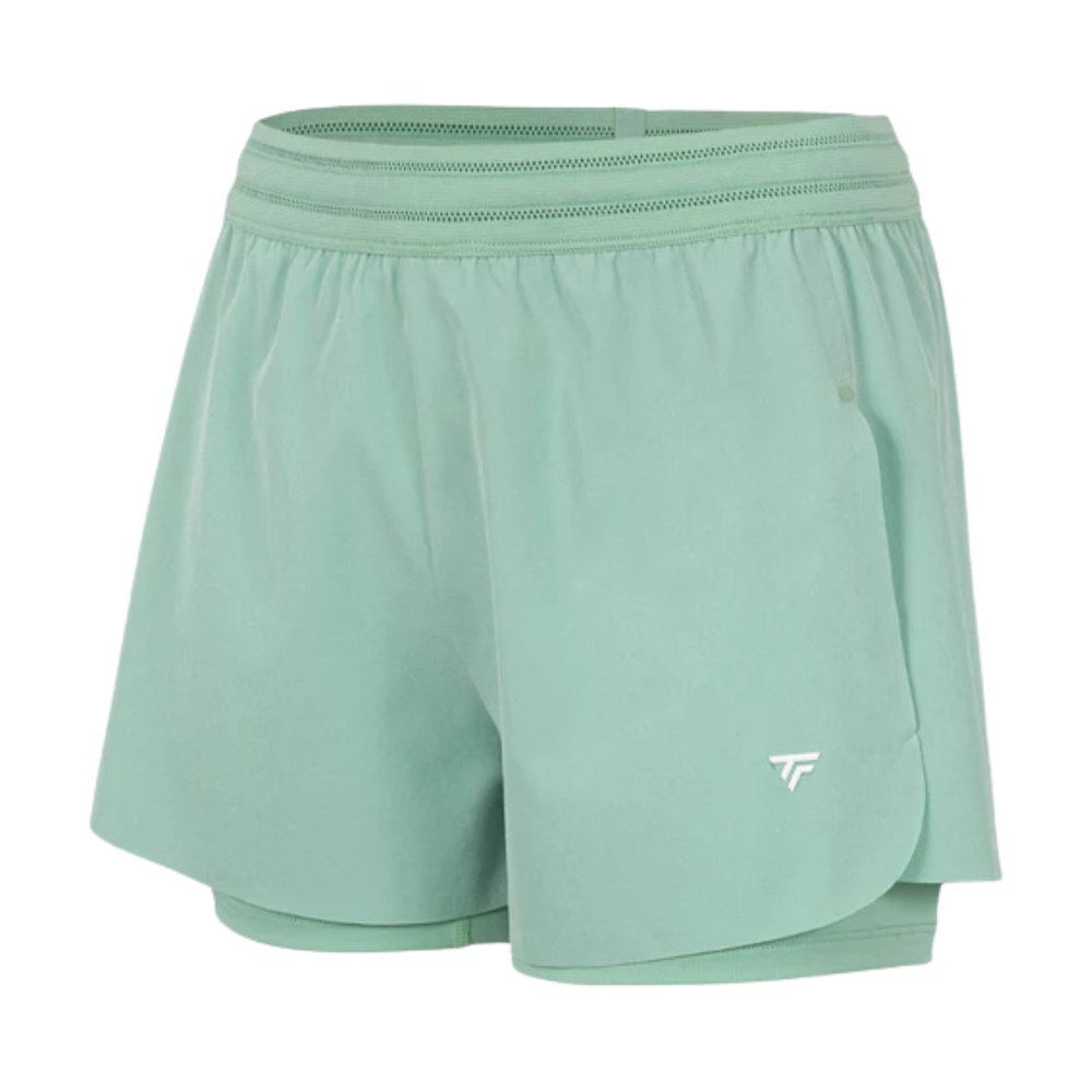 Short-Tecnifibre-Team-Stretch-Vert-femme