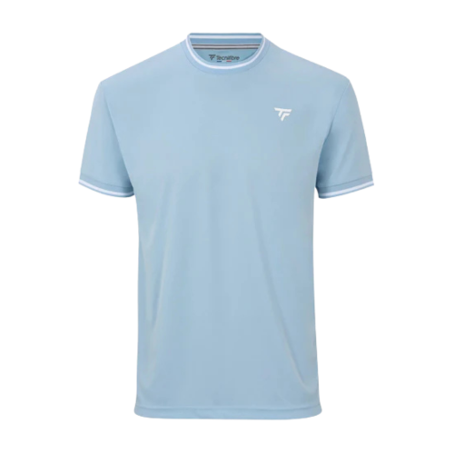 T-SHIRT HOMME TECNIFIBRE TEAM TECH BLEU GLACIER
