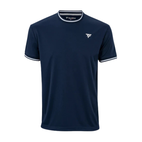 T-SHIRT HOMME TECNIFIBRE TEAM TECH BLEU MARINE