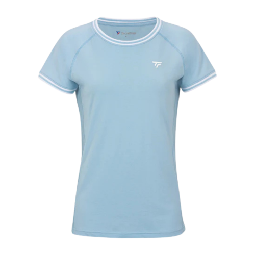 T-SHIRT FEMME TECNIFIBRE TEAM TECH BLEU GLACIER