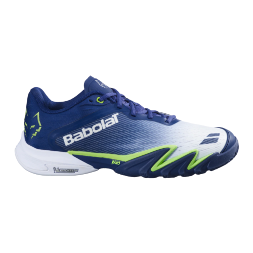 CHAUSSURES DE PADEL HOMME BABOLAT PREMURA 3 LEBRON BLEU / VERT