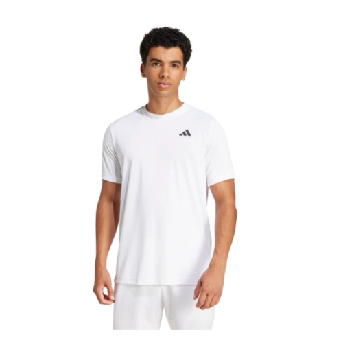 T-SHIRT HOMME ADIDAS CLUB TEE BLANC